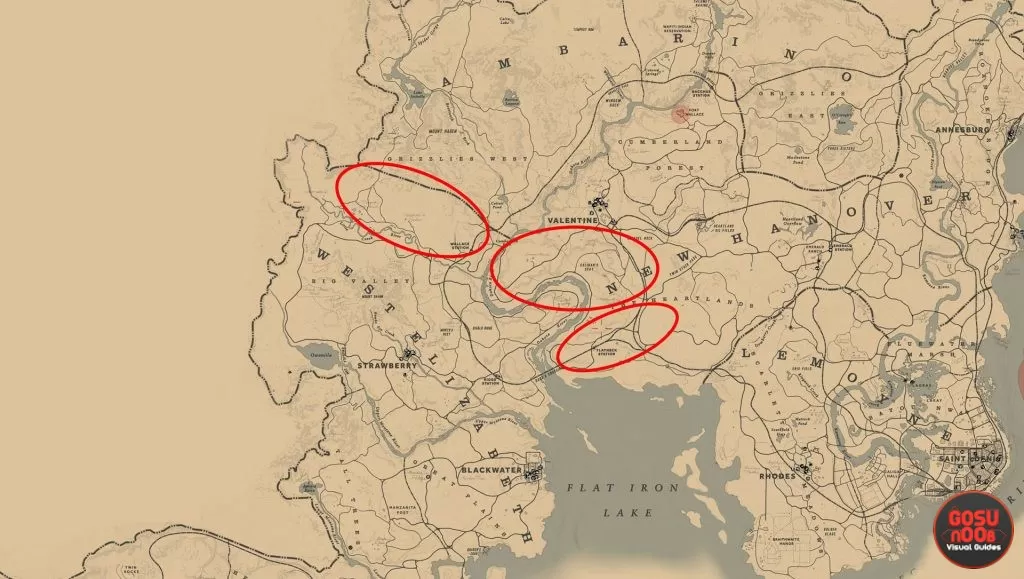 where to find rdr2 northern cardinal locations