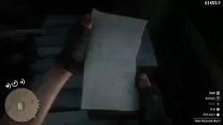 where to find torn treasure map 1 rdr 2 hermit stranger location