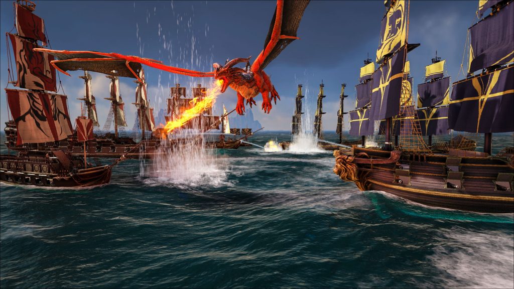 Ark Survival Evolved Creators Reveal New Pirate Survival MMO Atlas