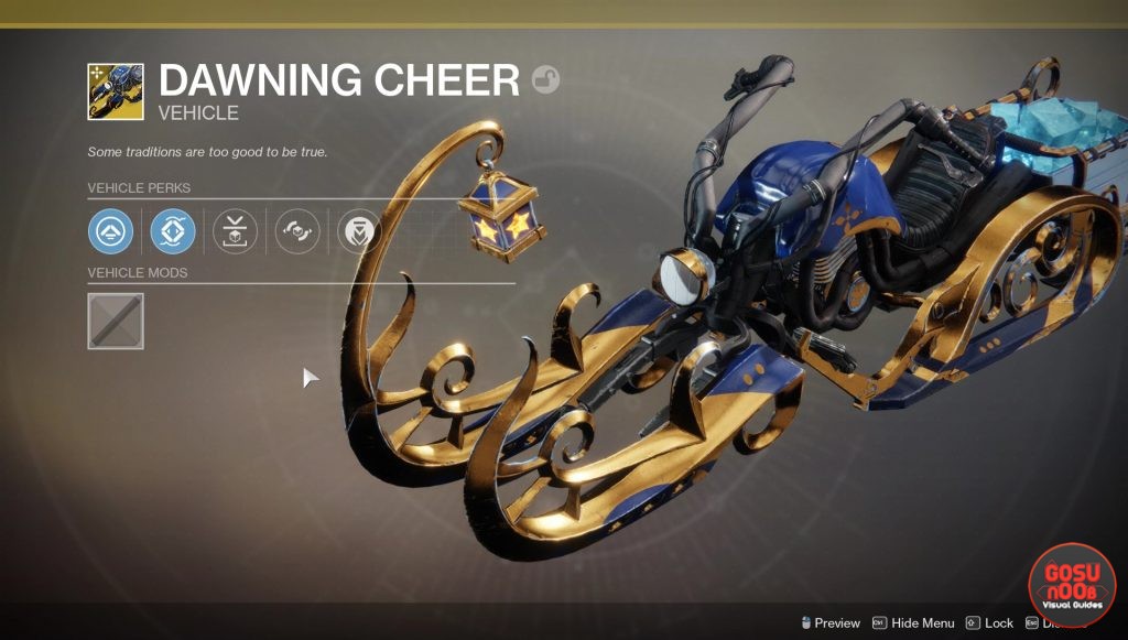 destiny 2 dawning cheer sparrow how to get