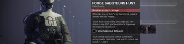 destiny 2 forge saboteurs locations