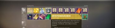destiny 2 mysterious box exotic quest