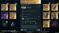 legendary chest armor persian elite set legacy of first blade ac odyssey