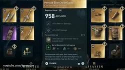 legendary chest armor persian elite set legacy of first blade ac odyssey