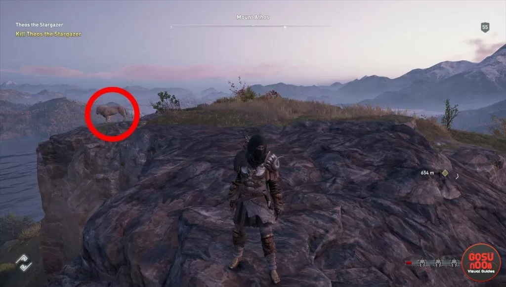 makedonian lion location where to find ac odyssey legacy first blade dlc