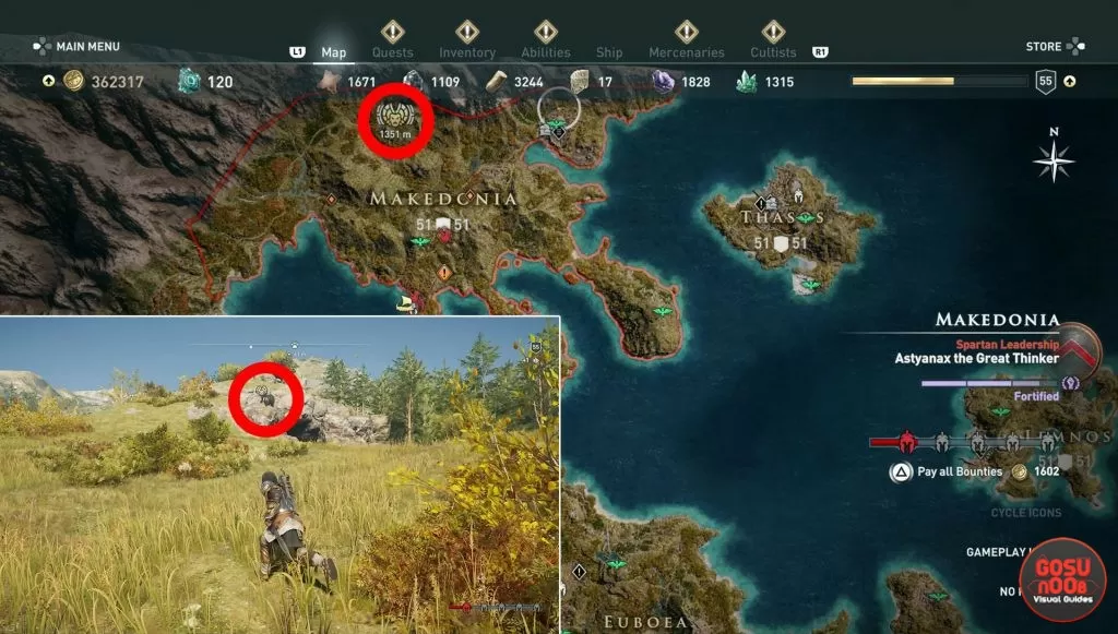 order of hunters cultist locations where to find phratagoune the keeper ac odyssey dlc