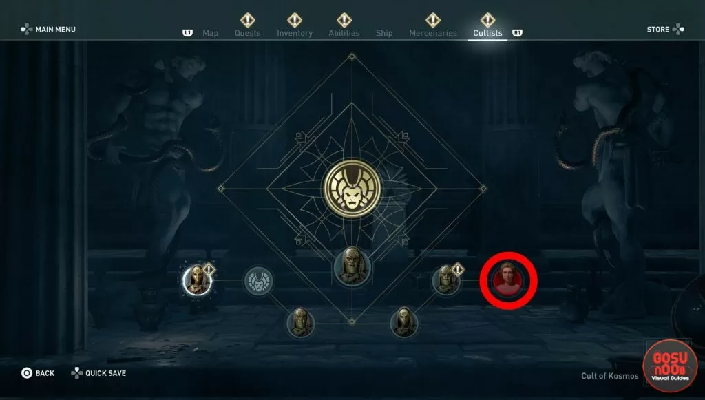 timosa the physician where to find order of ancients ac odyssey