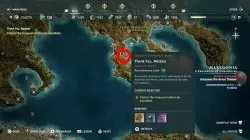 where to find aiantides treasure thank you malaka ac odyssey dlc