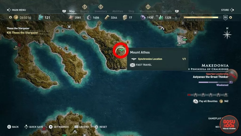 where to find makedonian lion assassins creed odyssey dlc legacy first blade