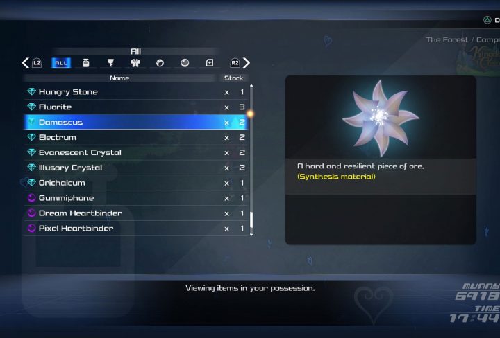 Kingdom Hearts 3 Damascus Locations - Where to Find Material