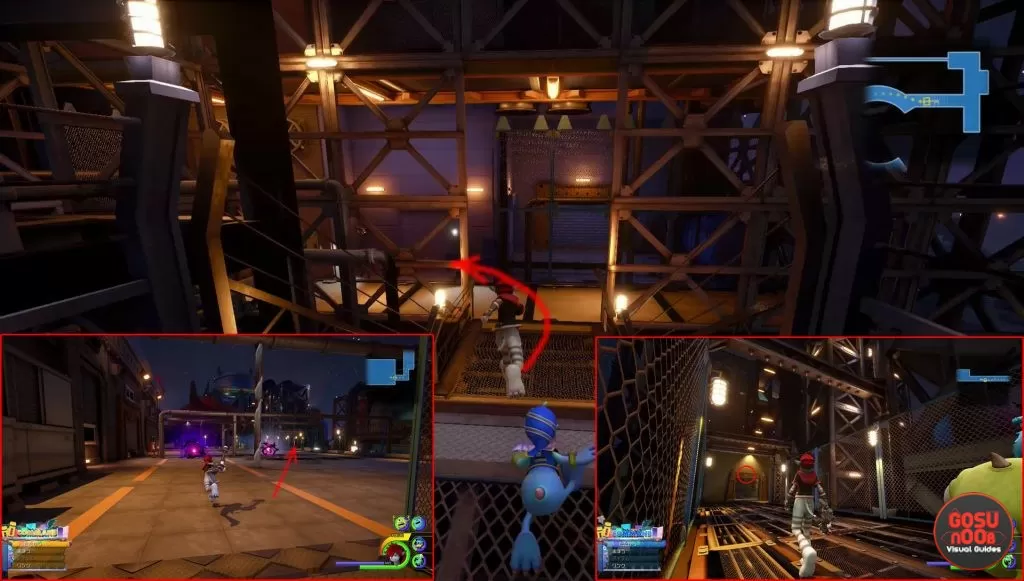 kh3 mickey head locations monsters inc factory