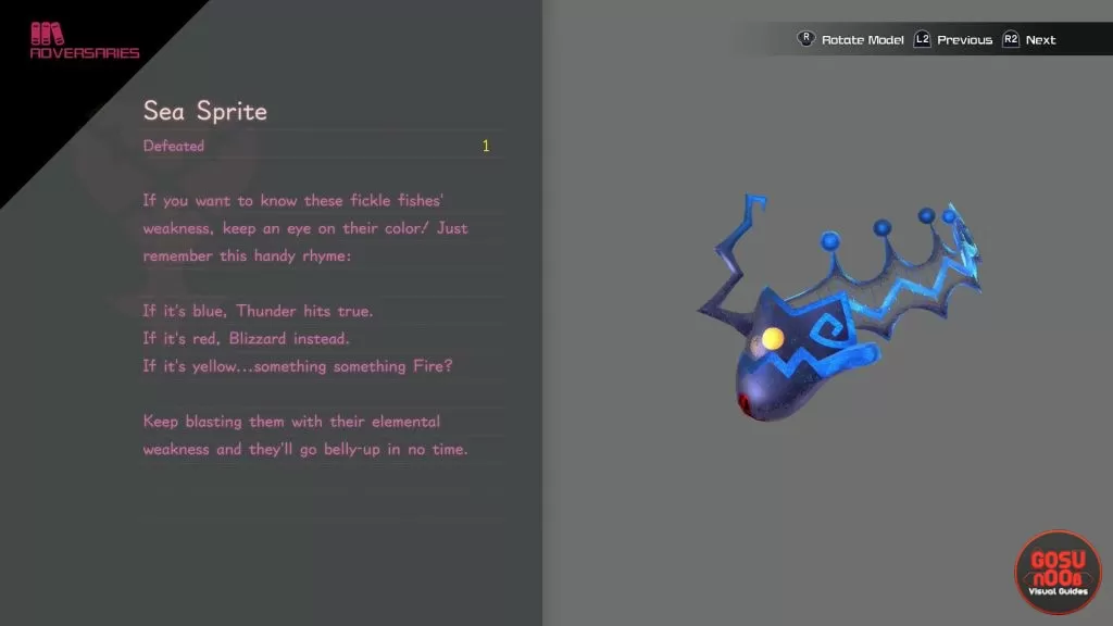 kh3 soothing gem sea sprite