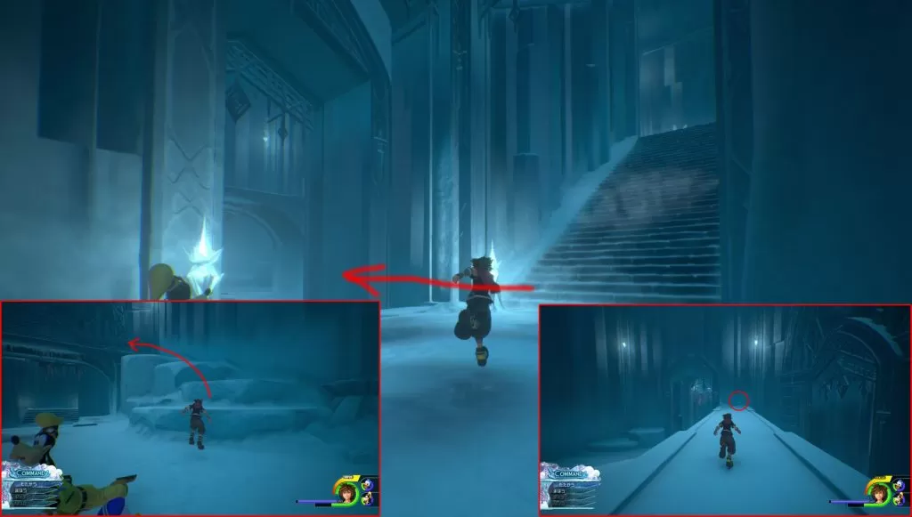 kingdom hearts 3 arendelle lucky mark locations