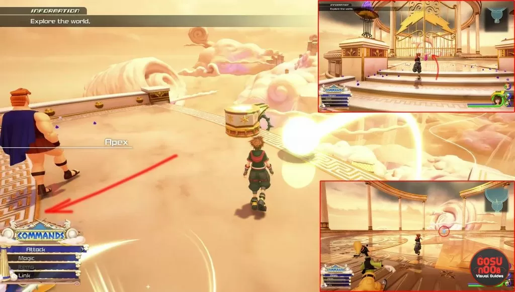 kingdom hearts 3 battle portal locations