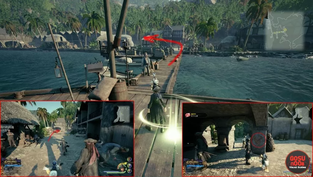 kingdom hearts 3 caribbean hidden mickey locations