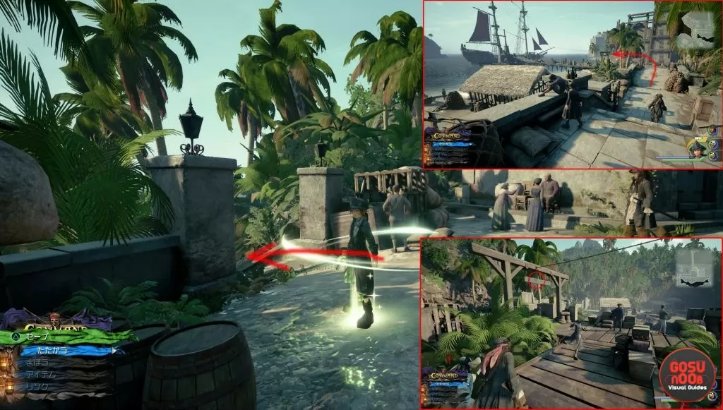 kingdom hearts 3 caribbean lucky mark locations