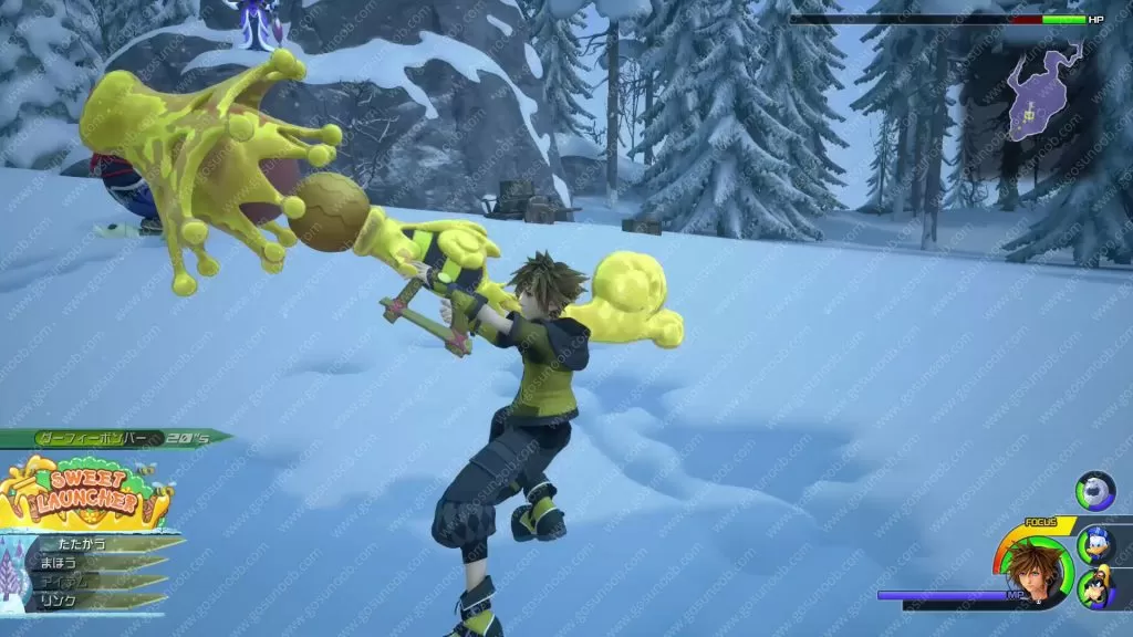 kingdom hearts 3 hunny spout keyblade sweet launcher form