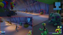 kingdom hearts 3 monsters inc lucky emblem locations