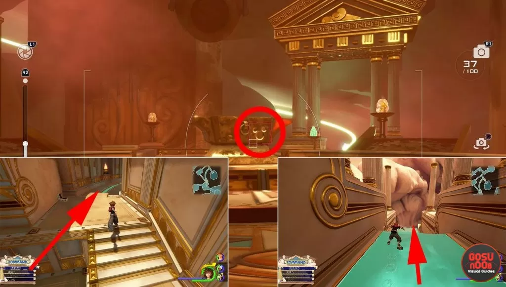 mickey head olympus how to get lucky mark locations in kingdom hearts 3