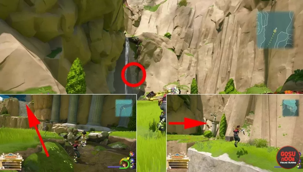 mount olympus kingdom hearts 3 where to find lucky emblem 6 location