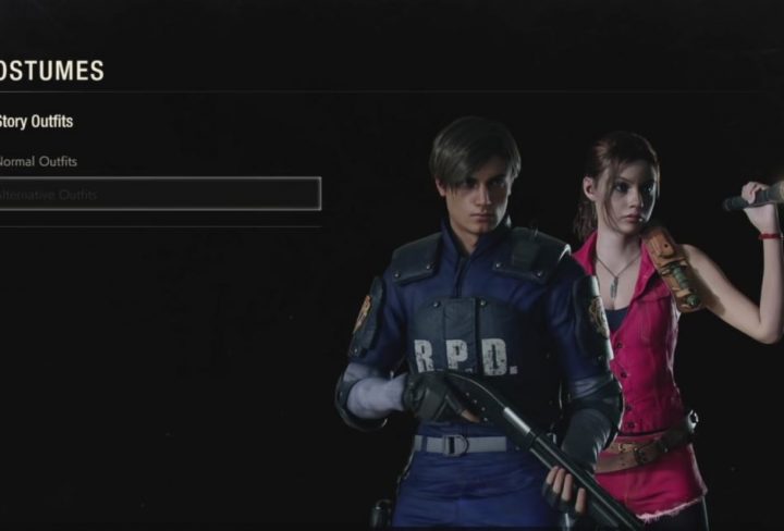 resident evil 2 costumes how to unlock alternative outfits