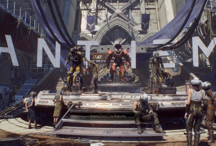 Anthem Main Menu Konami Code Easter Egg - How to Activate