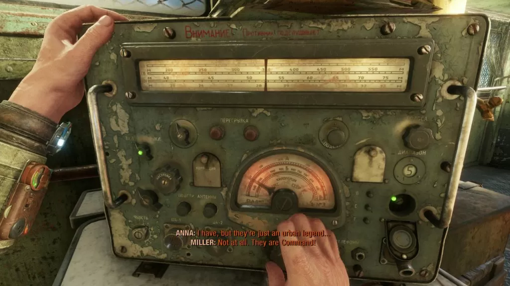 Metro Exodus Where to Tune Radio Join Us on Air Trophy