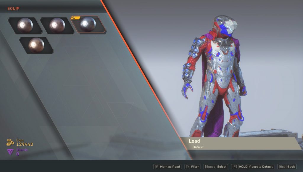 anthem how to change javelin color armor customization