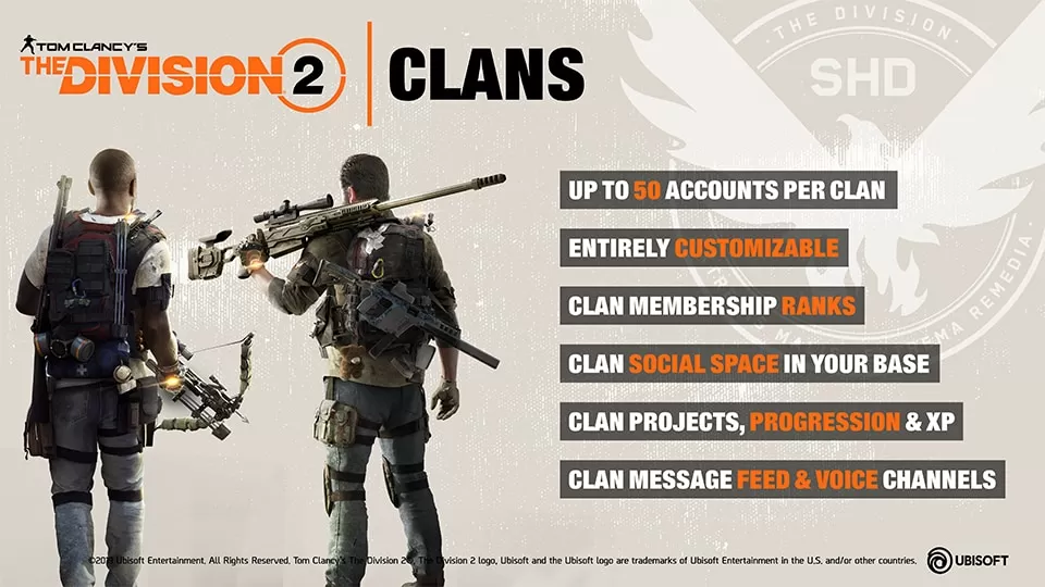 division 2 clans