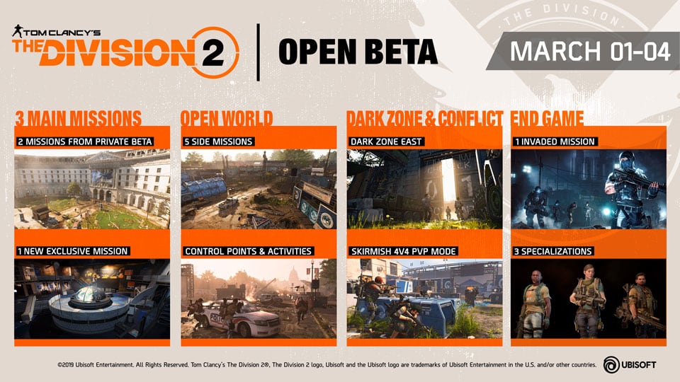 division 2 open beta
