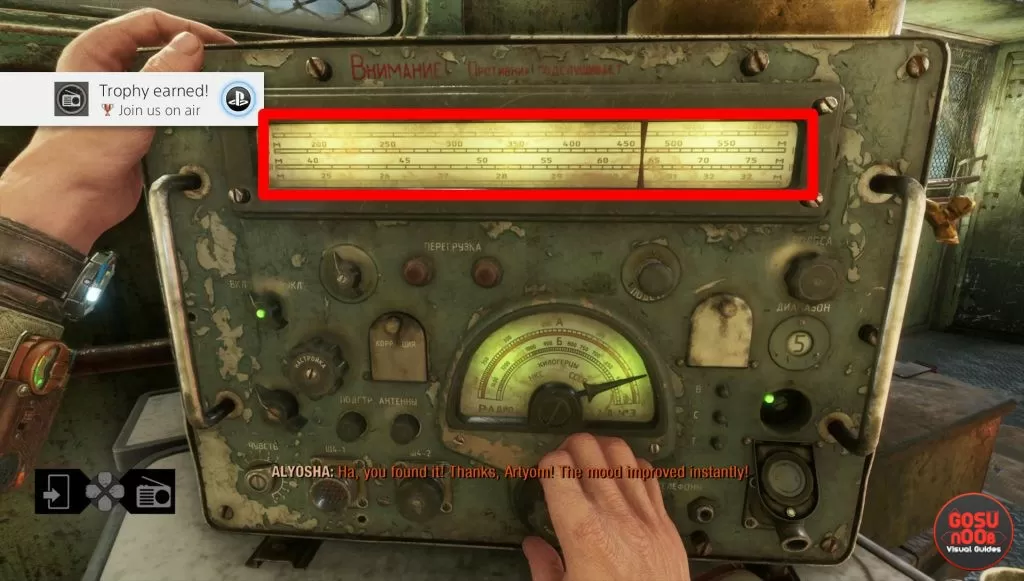 how to get join us on air trophy achievement metro exodus