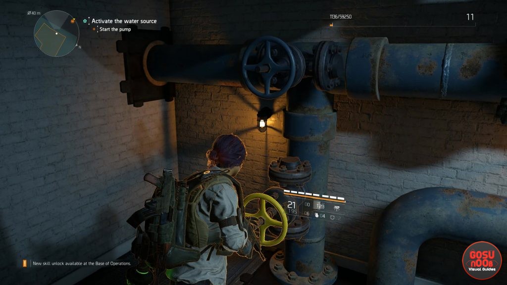 Division 2 How to Start Pump in Activate Water Source Mission