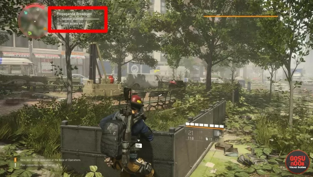 disrupt propaganda where to find division 2 settlement project