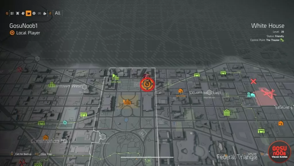 division 2 how to find snitch