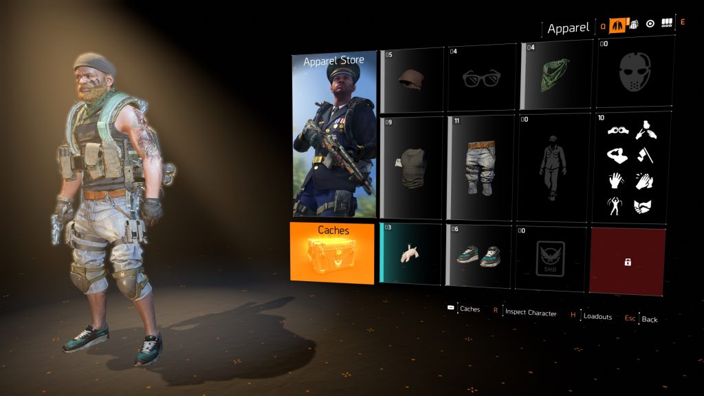 division 2 purchased outfits can't be equipped apparel store bug