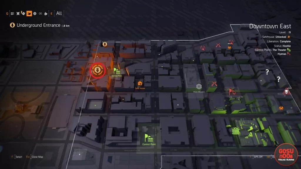 division 2 true sons key location