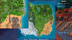 fortnite br visit furthest north south east west points on the island