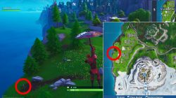 fortnite weekly challenge where to find furthest west point