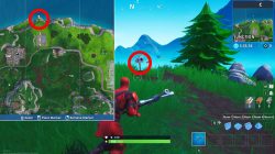 furthest north point on map location fortnite br weekly challenge