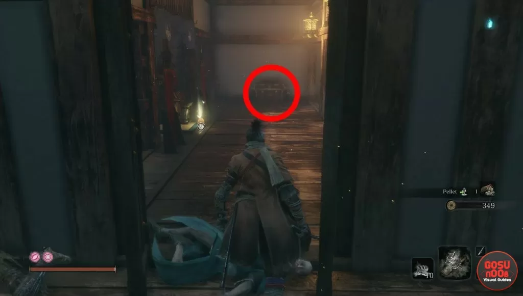 secret chest ashina castle sabimaru tool where to find sekiro