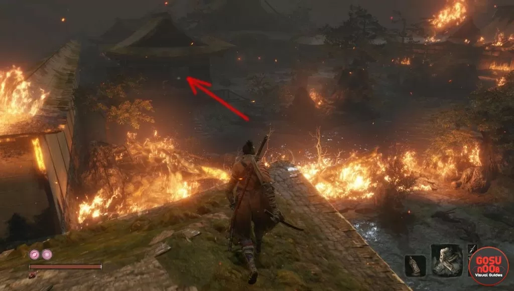 sekiro ashina sake hirata estate fire