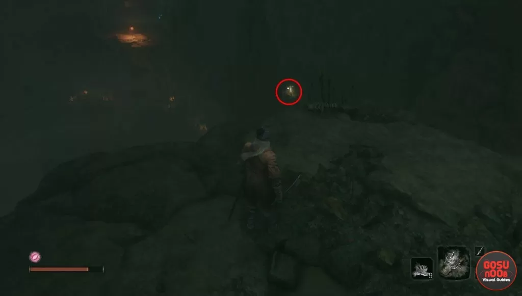 sekiro bulging coin purse abandoned dungeon