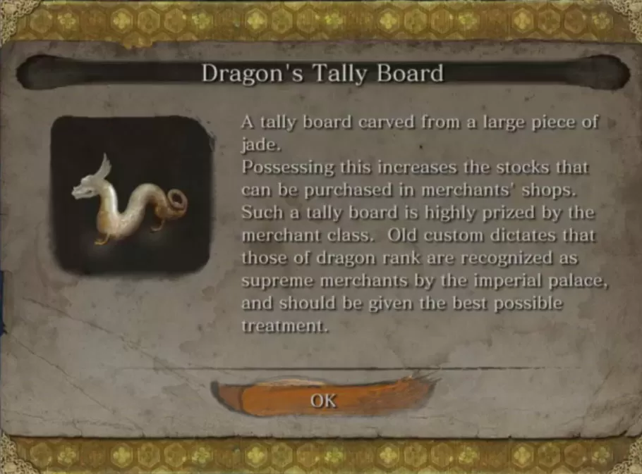 sekiro buy Divine Confetti Dragons Tally Board