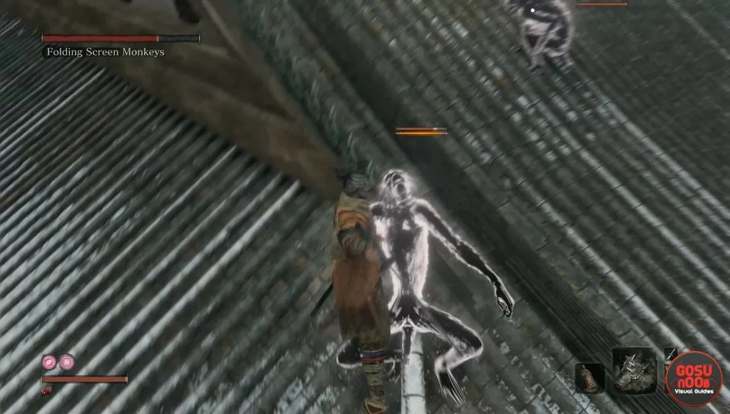 sekiro folding screen monkeys apparition