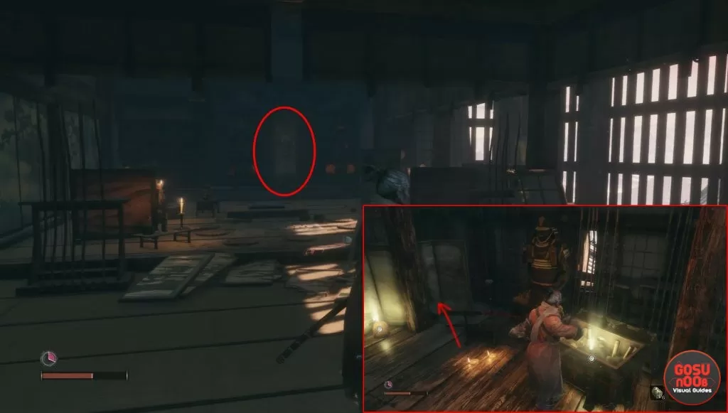 sekiro heavy coin purse secret room