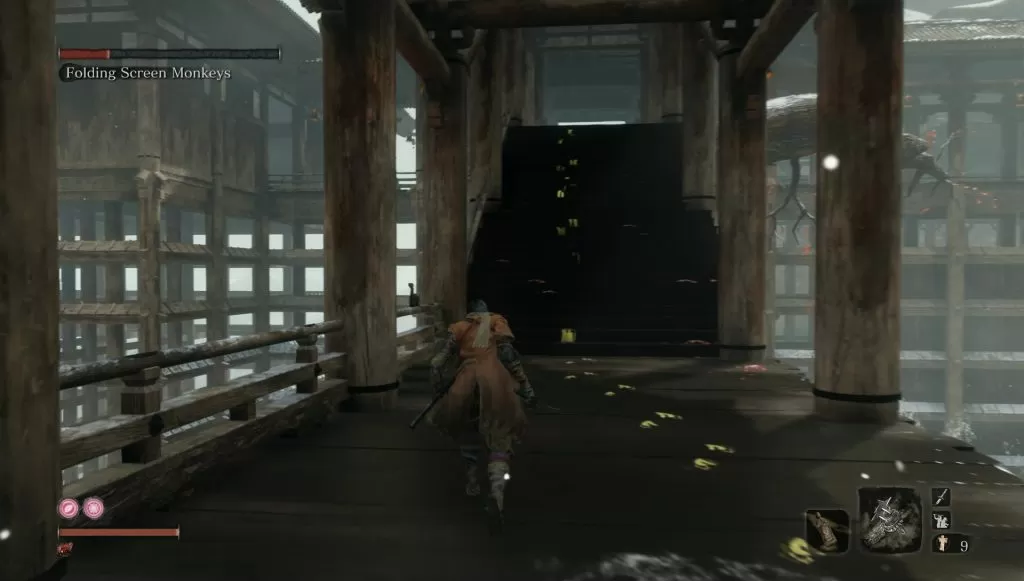 sekiro invisible monkey footsteps