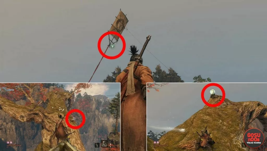 sekiro kite senpou temple how to use