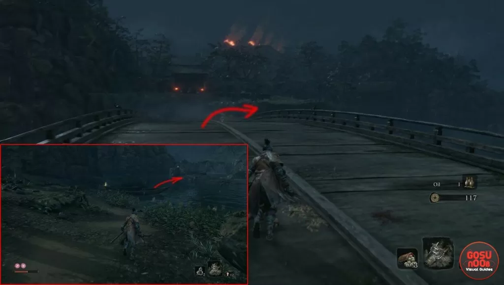 sekiro mask fragment left