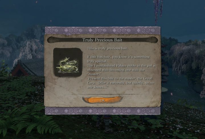 sekiro truly precious bait