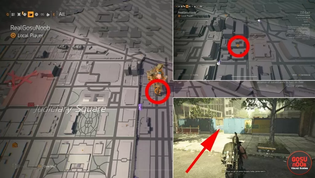 weekly project where to find division 2 dz east chest locations